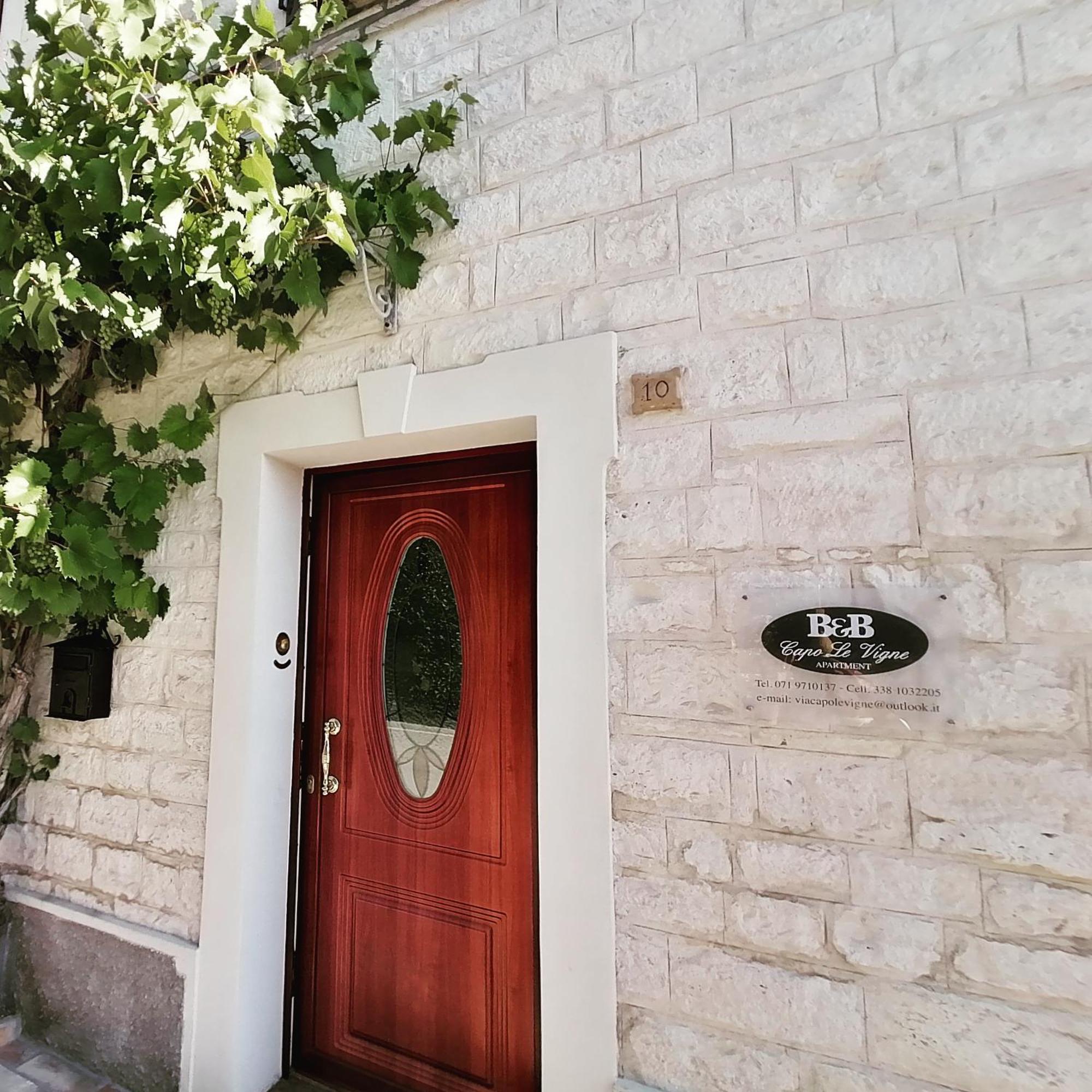 B&B Capo Le Vigne Sirolo Exterior foto